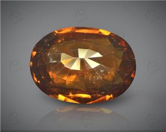 Natural Hessonite Garnet (Gomed) Certified 6.99 CTS. ( 92311 ) 